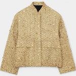 Alvera Textured Casual Jacket Featuring Practical Pockets