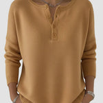 Dulce | Timeless Knit Henley Sweater