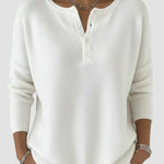 Dulce | Timeless Knit Henley Sweater