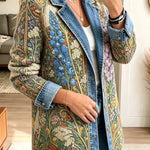 Elizabeth | Vintage Floral Denim Jacket