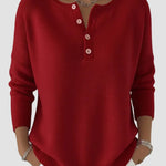 Dulce | Timeless Knit Henley Sweater
