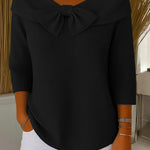 Luz María | Soft Bow Knit Sweater