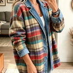 Charlotte | Women's Vintage Denim Patchwork Jacket