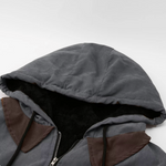 Isak™ | Warm Fleece Lined Hooded Vintage Jacket