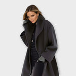 Selena | Premium Windproof Wool Coat