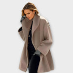 Selena | Premium Windproof Wool Coat