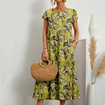 Josiane – Elegant floral dress