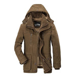 William™ | Warm Fleece Lined Hooded Winter Jacket