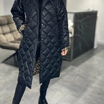 Nayeli | Reversible Coat with Leopard Lining