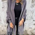 AOIBHE��� - Elegant Drape Cardigan