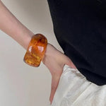 Fashionable Special-Shaped Resin Bracelet