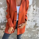 Alaina | Hoodie Jacket with Buttons