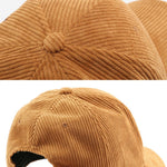 Casual Retro Corduroy Sports Warm Baseball Cap