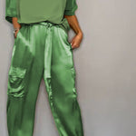 Alessandra Ricci | Satin Lounge Set For Women
