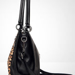 Casual Leopard Print Zebra Shoulder Bag