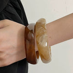 Fashionable Special-Shaped Resin Bracelet