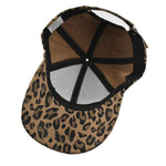 Casual Retro Leopard Print Baseball Cap