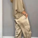 Alessandra Ricci | Satin Lounge Set For Women