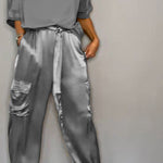 Alessandra Ricci | Satin Lounge Set For Women