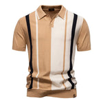 Marzio Contrast Knit Polo