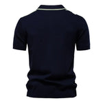 Marzio Contrast Knit Polo