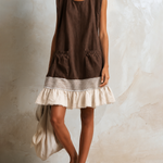 Hazel™ Ruffle Hem Tunic Dress