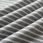 Women's Striped 2 Piece Set Sleeveless Button Knit Top and Elastic Drawstring Pants Casual Loungewear