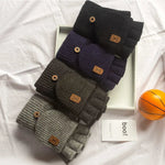 Norvale Fingerless Knit Gloves