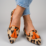 Livia | Pointed Toe Slip-On Flats