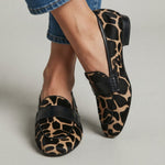 Giulia Moccasin — Apricot Giraffe