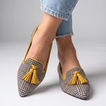 Livia | Pointed Toe Slip-On Flats