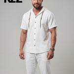 KZZ Men's lightweight two-piece set