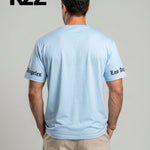 KZZ  Men's Crew-Neck T-Shirt with Letter Print