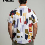 KZZ Summer Beach Men's Stylish Hawaiian Shirt