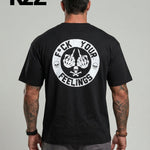 KZZ Streetwear Casual Angel graphic tee shirts