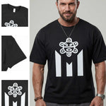 KZZ Men's  Puerto Rico-Inspired Graphic Tee