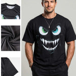 KZZ Men's 3D-Printed Short-Sleeve Shirt