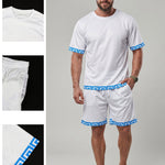 KZZ Men's Two-Piece Loungewear Set