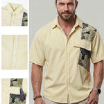 KZZ Men's Summer Short-Sleeve Shirt