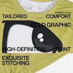 KZZ Men's 3D-Printed T-Shirt