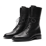 Hadley | Lace-Up Cap Toe Boots
