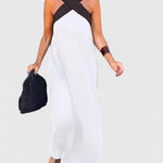 Christine | Elegant Crossback Dress
