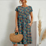 Josiane – Elegant floral dress