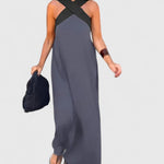Paula | Elegant Crossback Dress