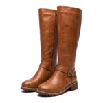 Rowan | Tall Buckle Riding Boots