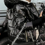 Marga | Long Warm Quilet Jacket