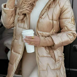 Marga | Long Warm Quilet Jacket
