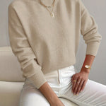 Sasha | Soft Knit High-Collar Sweater