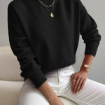 Sasha | Soft Knit High-Collar Sweater