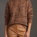 Ysolde | Lattice Turtleneck Sweater